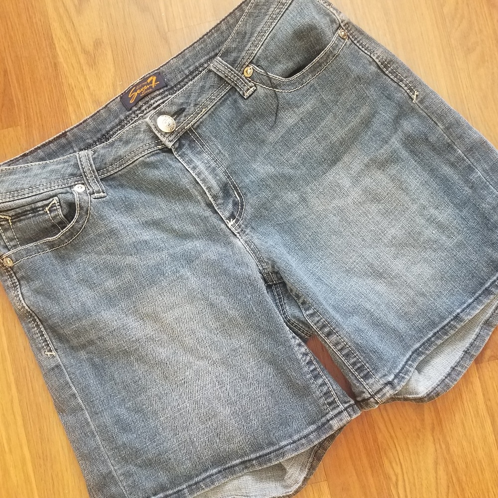 Seven 7 Denim Jean Shorts PLUS Size 16